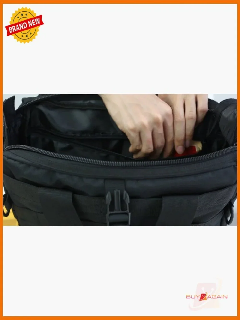 Stypos Tactical Messenger Bag 14inch 15.6inch Laptop Briefcase Military Flight